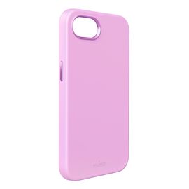 Puro Liquid Silicon Cover "ICON MAG PRO" with Magsafe, metal buttons and camera ring for iPhone 16E, pink - Apple Cases - Cases - Techbox