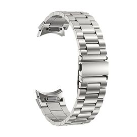 Puro METAL Stainless Steel Strap for Samsung Galaxy Watch 4 / 4 Classic / 5 / 5 Pro / 6 / 6 Classic - Silver - Accessories - Smartwatches & Accessories - Techbox