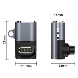 Wozinsky WAYGS1 USB-C Adapter for Garmin Smartwatch - Gray