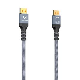 Wozinsky WPS-16AYL1S DisplayPort 2.1 Cable VESA Certified 80 Gb/s 16K@60Hz 8K@120Hz 4K@240Hz HDR HDCP DSC 1m - Black | Techbox