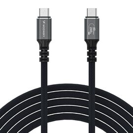 Wozinsky WPS-UY41S USB-C Thunderbolt 4 Cable 240W 1m 4K - Black