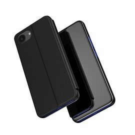 Clear View Case for iPhone 16e Flip Cover - Black - Apple Cases - Cases - Techbox