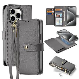 Dux Ducis Lawa Leather Case for iPhone 15 Pro Max - Gray - Uncategorized Cases (2) - Cases - Techbox