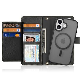 Dux Ducis Lawa Leather Case for iPhone 16 - Black - Apple Cases - Cases - Techbox