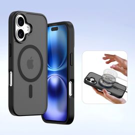 Dux Ducis Lawa Leather Case for iPhone 16 - Black - Apple Cases - Cases - Techbox