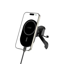 Tech-Protect MM15W-V6 Magnetic MagSafe Car Air Vent Holder - Black