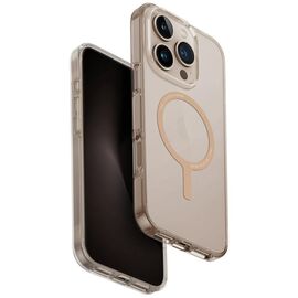 Uniq Clario Magclick Charging Case for iPhone 16 Pro - Transparent Gold | Techbox