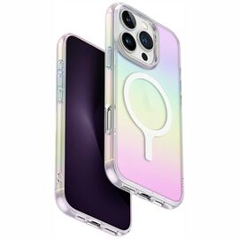 Uniq Iridescia Magclick Charging Case for iPhone 16 Pro - Multicolor | Techbox