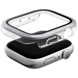 Uniq Voute tempered glass case for Apple Watch 10 46 mm - silver | Techbox