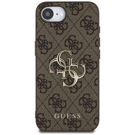 Guess 4G Big Logo iPhone 16e Case - Brown - Apple Cases - Cases - Techbox