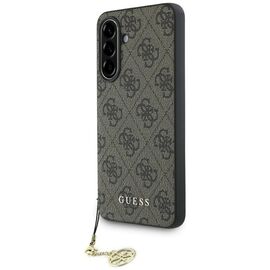 Guess 4G Charms Collection Case for Samsung Galaxy A56 - Brown | Techbox