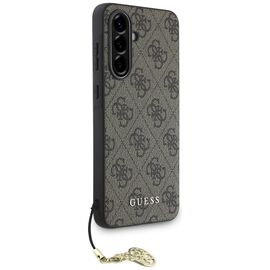 Guess 4G Charms Collection Case for Samsung Galaxy A56 - Brown | Techbox