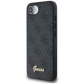 Guess 4G Script Logo MagSafe case for iPhone 16e - black | Techbox