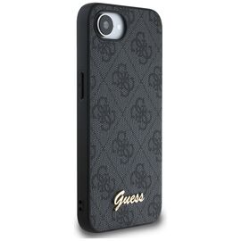Guess 4G Script Logo MagSafe case for iPhone 16e - black | Techbox