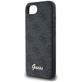 Guess 4G Script Logo MagSafe case for iPhone 16e - black | Techbox