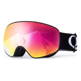 Qunature Black Ski Goggles Kids (Size M/L) - Black - Ski - Sports & Fitness - Techbox
