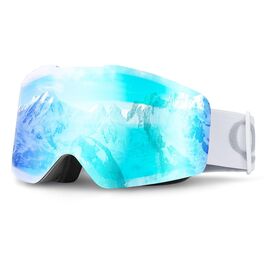 Qunature White Frameless Ski Goggles - White - Ski - Sports & Fitness - Techbox