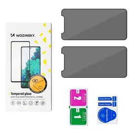 Wozinsky Privacy Glass tempered glass for Samsung Galaxy M16, 2-pack | Techbox