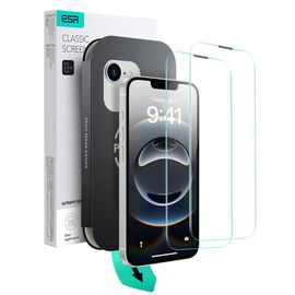 ESR UltraFit Tempered Glass 2-pack case for iPhone 13 / 13 Pro / 14 / 16e | Techbox