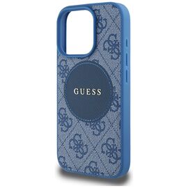 Guess 4G Circle Classic Logo MagSafe case for iPhone 16 Pro Max - blue - Apple Cases - Cases - Techbox