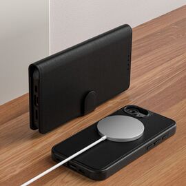 Tech-Protect Wallet MagSafe iPhone 16e Case - Matte Black | Techbox