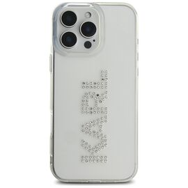 Karl Lagerfeld IML Rhinestones Logo iPhone 16 Pro Case - Clear | Techbox