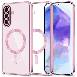 Tech-Protect MagFlex MagSafe Case for Samsung Galaxy A56 5G - Clear Pink - Samsung Cases - Cases - Techbox