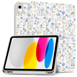 Tech-Protect SC Pen Case for iPad 10.9" 2022 (10th gen.) / 11" 2025 (11th gen.) - Daisies with Leaves | Techbox