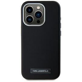 Karl Lagerfeld FW Metal Plate MagSafe iPhone 15 Pro Case - Black - Uncategorized Cases (2) - Cases - Techbox