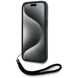 Karl Lagerfeld Saffiano Athleisure Stripes Cord iPhone 15 Pro Max Case - Red - Uncategorized Cases (2) - Cases - Techbox