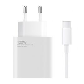 Xiaomi BHR9462EU 120W 6A USB-A Wall Charger with USB-C Cable - White | Techbox