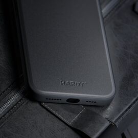 3mk Hardy Apple Silky Leather MagCase for Apple iPhone 16 - Black
