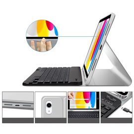 Tech-Protect SC Pen + Keyboard Case for iPad 10.9" 2022 (10th gen.) / 11" 2025 (11th gen.) - Gray | Techbox