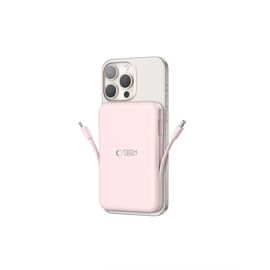 Powerbank Tech-Protect PB31 LifeMag MagSafe 10000 mAh - pink - Powerbanks - Smartphone Chargers - Techbox