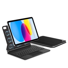 Tech-Protect Smartcase Magnetic with Keyboard for iPad 10.9” 2022 / iPad 11” 2025 - Black - Tablet Accessories - Tablet PC & Accessories - Techbox