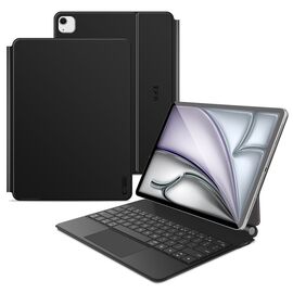 Tech-Protect Smartcase Magnetic with Keyboard for iPad Pro 12.9” 2020 / 2021 / 2022 / iPad Air 13” 2024 / 2025 - Black | Techbox