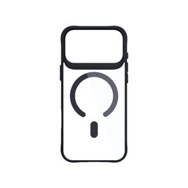 3mk Satin Armor MagCase for iPhone 17 Pro - Transparent Black