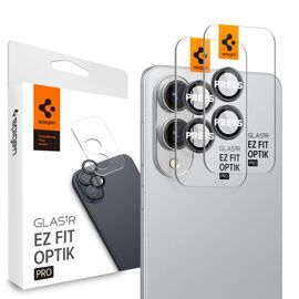 Spigen Optik Pro GLAS.TR "Ez Fit" 2-pack Camera Cover for Samsung Galaxy S25 Edge - Black - Samsung - Screen & Camera Protection - Techbox