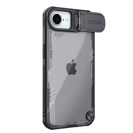 Nillkin Iceblade Prop Case with Lens Cover and Stand for iPhone 16e - Black | Techbox