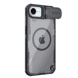 Nillkin Iceblade Prop Magnetic Case with Lens Cover and Stand for iPhone 16e - Black | Techbox
