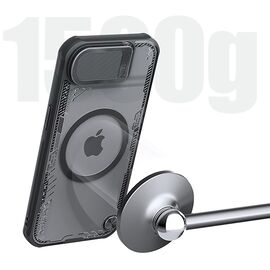 Nillkin Iceblade Prop Magnetic Case with Lens Cover and Stand for iPhone 16e - Black | Techbox