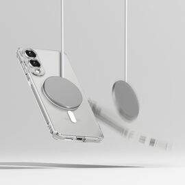 Ringke Fusion Magnetic MagSafe Case for Samsung Galaxy S25 Edge - Clear - Samsung Cases - Cases - Techbox