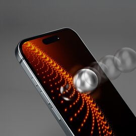 SBS tempered glass with D3O technology with applicator for iPhone 16 Plus / iPhone 15 Plus | Techbox