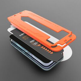 SBS tempered glass with D3O technology with applicator for iPhone 16 Plus / iPhone 15 Plus | Techbox