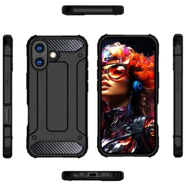 Hybrid Armor case for iPhone 17 - black - Apple Cases - Cases - Techbox