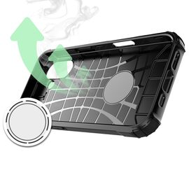 Hybrid Armor case for iPhone 17 - black - Apple Cases - Cases - Techbox