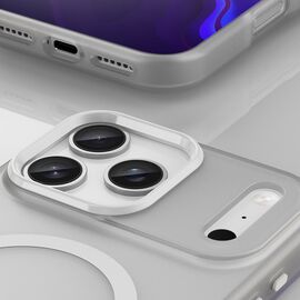 Magnetic Abrasive Case for iPhone 17 Pro Max Compatible with MagSafe - Matte White - Apple Cases - Cases - Techbox