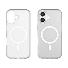 Magnetic Abrasive iPhone 17 Case Compatible with MagSafe - Matte White - Apple Cases - Cases - Techbox