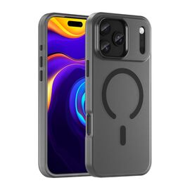Magnetic Abrasive iPhone 17 Pro Case Compatible with MagSafe - Matte Black | Techbox