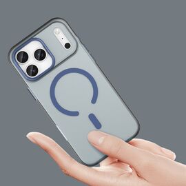 Magnetic Abrasive iPhone 17 Pro Case Compatible with MagSafe - Matte Blue | Techbox